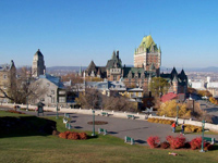 Grand format 800 X 600, vue sur le Vieux-Qu�bec, 29 octobre 2004. Photo: Jean Cazes.