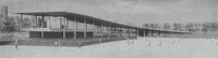 Grand format 800 X 216, pavillon projet� � la baie de Beauport. Collaboration sp�ciale: Yves Therrien.