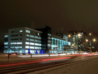 Grand format 800X600. Photo 3: l’Édifice Roland-Giroux, habité notamment par la SSQ Groupe financier.
