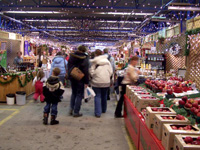 Grand format 800 X 600, Marché de Noël du Vieux-Port, 30 décembre 2005. Photo: Jean Cazes.