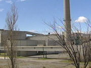 L'usine de Ciment St-Laurent (archives de Radio-Canada). 