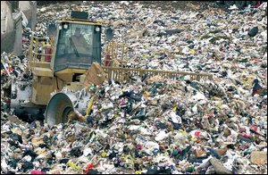 La quantité de déchets a augmenté de 85 % depuis 1994 au Québec et le gouvernement n’assure pas un «encadrement» satisfaisant. Photothèque Le Soleil, Clément Thibault.
