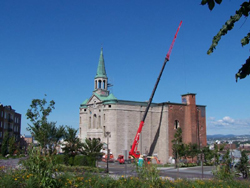 Site du patro Saint-Vincent-de-Paul. Photo: Jean Cazes, 17 août 2006.