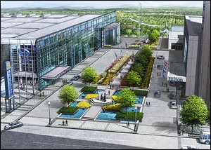 La future promenade près du Hilton. Source: Le Soleil.