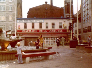 Luc Langlois, photo prise en 1976.