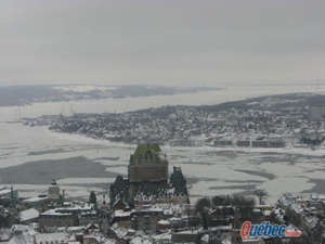 La coalition «Stop au méthanier» compte marteler un aspect du projet pouvant irriter la population: la défiguration d’un paysage patrimonial parmi les plus significatifs au Québec. (Photo Eric Boucher).