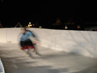 Grand format 800 X 600. Le Red Bull Crashed Ice. Photo: Martin Otis.