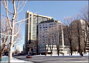 GE Capital est l�acqu�reur du complexe r�sidentiel Samuel-Holland dans le quartier Saint-Sacrement. Photo Le Soleil, Steve Deschenes.