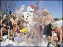 Le bain de neige du Carnaval d’hiver de Quebec