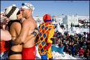 Le bain de neige du Carnaval d’hiver de Quebec