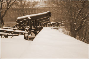 Les canons du parc Montmorency