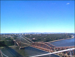 Balade en haut du pont